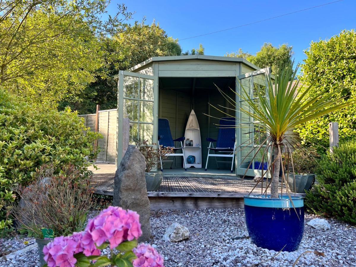 Coastal Garden Annex With Log Fire & Summer House Aberporth Eksteriør bilde
